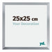 Catania MDF Photo Frame 25x25cm Silver Size | Yourdecoration.co.uk