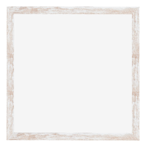 Catania MDF Photo Frame 30x30cm White Wash Front | Yourdecoration.co.uk