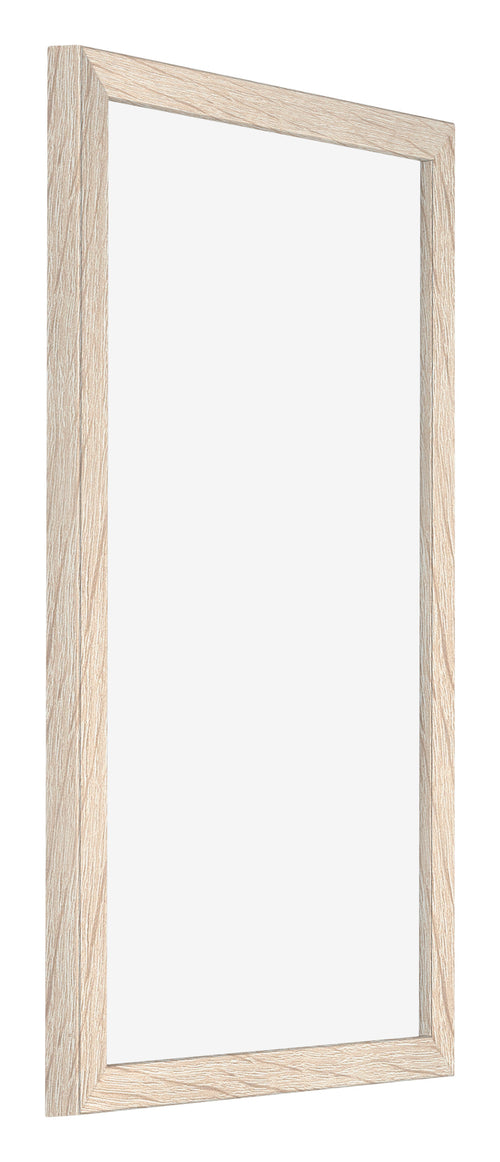 Catania MDF Photo Frame 30x50cm Oak Front Oblique | Yourdecoration.co.uk