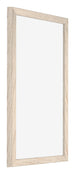 Catania MDF Photo Frame 30x50cm Oak Front Oblique | Yourdecoration.co.uk