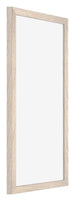 Catania MDF Photo Frame 30x60cm Oak Front Oblique | Yourdecoration.co.uk