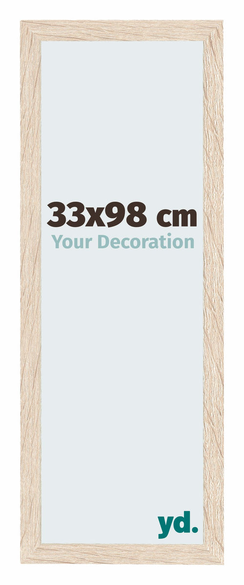 Catania MDF Photo Frame 33x98cm Oak Front Size | Yourdecoration.co.uk