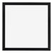 Catania MDF Photo Frame 35x35cm Black Front | Yourdecoration.co.uk