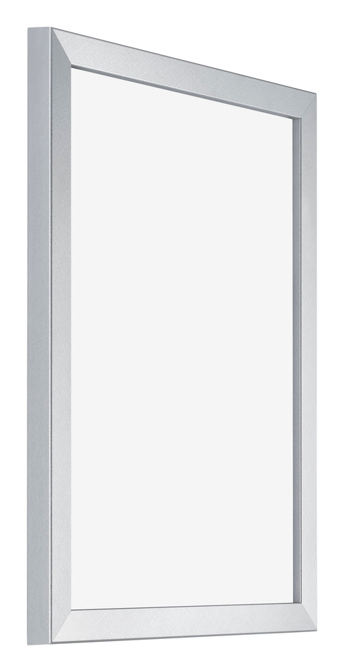 Catania MDF Photo Frame 48x64cm Silver Front Oblique | Yourdecoration.co.uk