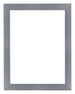 Como MDF Photo Frame 18x24cm Aluminium Brushed Front | Yourdecoration.co.uk