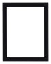 Como MDF Photo Frame 18x24cm Black High Gloss Front | Yourdecoration.co.uk