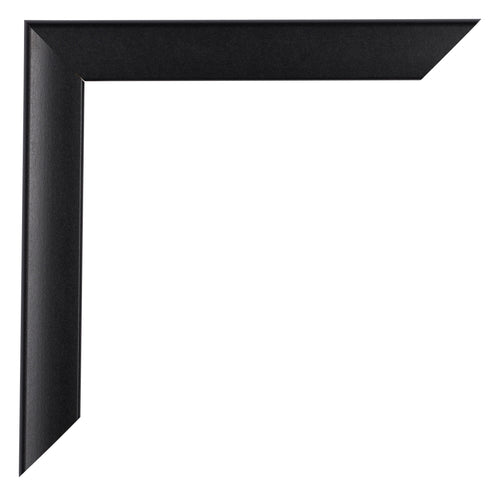 Como MDF Photo Frame 18x24cm Black Matte Corner | Yourdecoration.co.uk