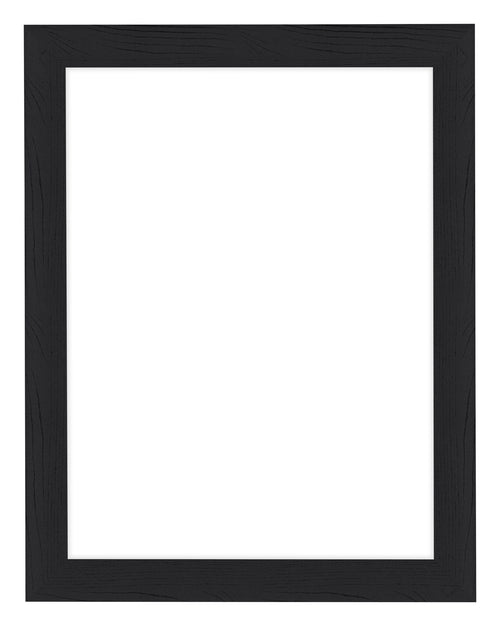 Como MDF Photo Frame 18x24cm Black Woodgrain Front | Yourdecoration.co.uk