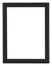 Como MDF Photo Frame 18x24cm Black Woodgrain Front | Yourdecoration.co.uk