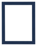 Como MDF Photo Frame 18x24cm Dark Blue Swept Front | Yourdecoration.co.uk