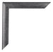 Como MDF Photo Frame 18x24cm Gray Swept Corner | Yourdecoration.co.uk