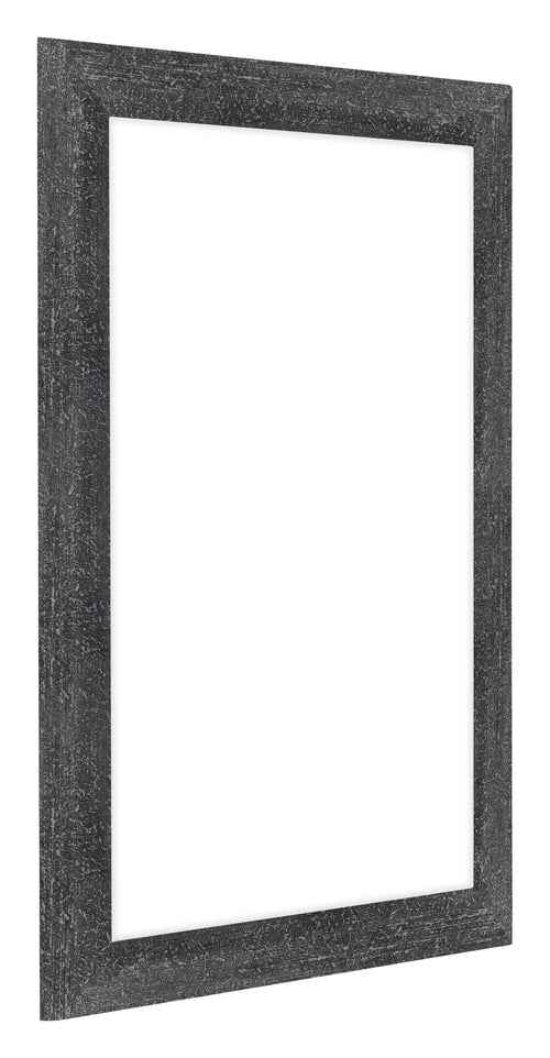 Como MDF Photo Frame 18x24cm Gray Swept Front Oblique | Yourdecoration.co.uk