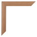 Como MDF Photo Frame 18x24cm Walnut Light Corner | Yourdecoration.co.uk