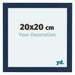 Como MDF Photo Frame 20x20cm Dark Blue Swept Front Size | Yourdecoration.co.uk