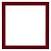 Como MDF Photo Frame 20x20cm Wine Red Swept Front | Yourdecoration.co.uk