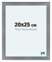 Como MDF Photo Frame 20x25cm Aluminium Brushed Front Size | Yourdecoration.co.uk