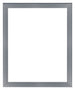 Como MDF Photo Frame 20x25cm Aluminium Brushed Front | Yourdecoration.co.uk