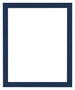 Como MDF Photo Frame 20x25cm Dark Blue Swept Front | Yourdecoration.co.uk