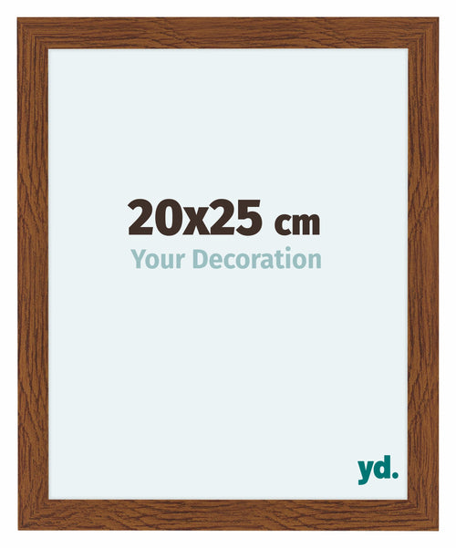 Como MDF Photo Frame 20x25cm Oak Rustic Front Size | Yourdecoration.co.uk