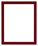 Como MDF Photo Frame 20x25cm Wine Red Swept Front | Yourdecoration.co.uk