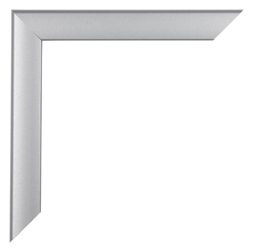 Como MDF Photo Frame 20x28cm Silver Matte Corner | Yourdecoration.co.uk