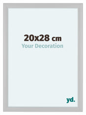 Como MDF Photo Frame 20x28cm White Matte Front Size | Yourdecoration.co.uk