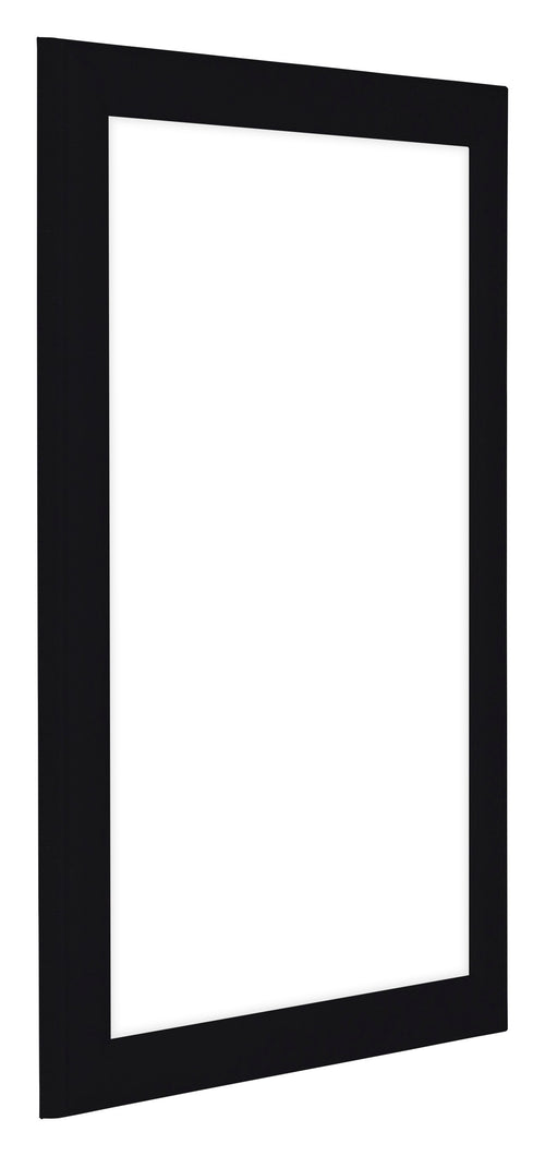 Como MDF Photo Frame 20x30cm Black High Gloss Front Oblique | Yourdecoration.co.uk