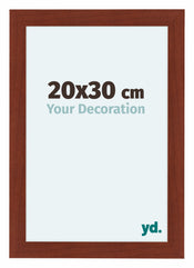 Como MDF Photo Frame 20x30cm Cherry Front Size | Yourdecoration.co.uk