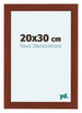 Como MDF Photo Frame 20x30cm Cherry Front Size | Yourdecoration.co.uk