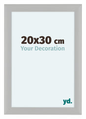 Como MDF Photo Frame 20x30cm White Woodgrain Front Size | Yourdecoration.co.uk