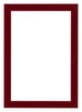 Como MDF Photo Frame 20x30cm Wine Red Swept Front | Yourdecoration.co.uk