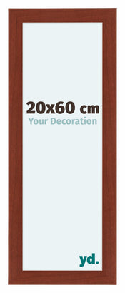 Como MDF Photo Frame 20x60cm Cherry Front Size | Yourdecoration.co.uk