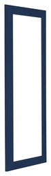 Como MDF Photo Frame 20x60cm Dark Blue Swept Front Oblique | Yourdecoration.co.uk