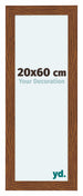 Como MDF Photo Frame 20x60cm Oak Rustic Front Size | Yourdecoration.co.uk