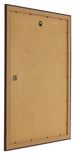 Como MDF Photo Frame 21x29 7cm A4 Oak Dark Back Oblique | Yourdecoration.co.uk