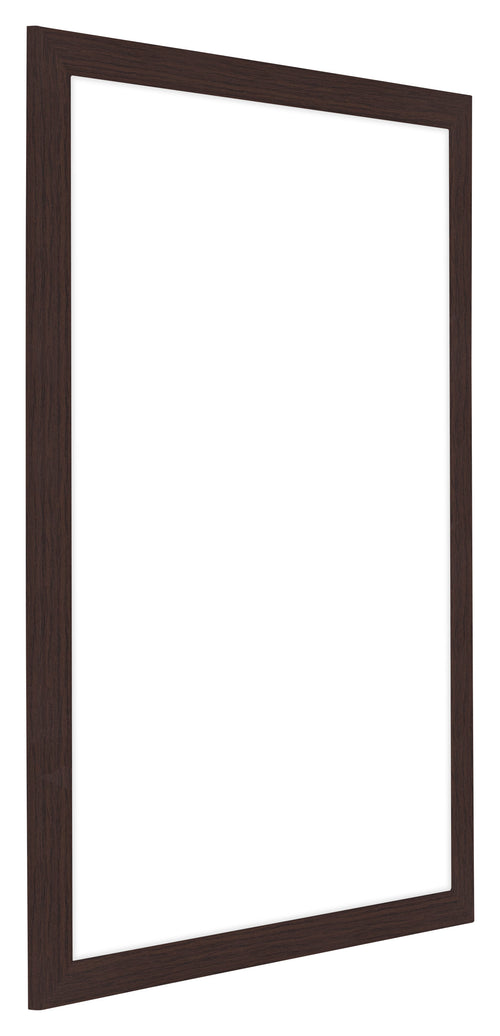 Como MDF Photo Frame 21x29 7cm A4 Oak Dark Front Oblique | Yourdecoration.co.uk