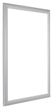 Como MDF Photo Frame 21x29 7cm A4 Silver Matte Front Oblique | Yourdecoration.co.uk