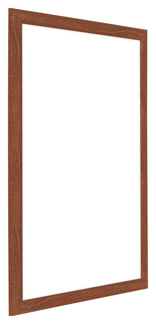 Como MDF Photo Frame 21x29 7cm A4 Walnut Front Oblique | Yourdecoration.co.uk