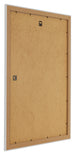 Como MDF Photo Frame 21x29 7cm A4 White Woodgrain Back Oblique | Yourdecoration.co.uk