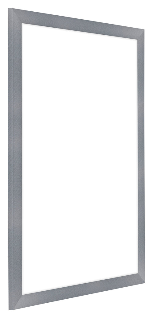 Como MDF Photo Frame 21x30cm Aluminium Brushed Front Oblique | Yourdecoration.co.uk