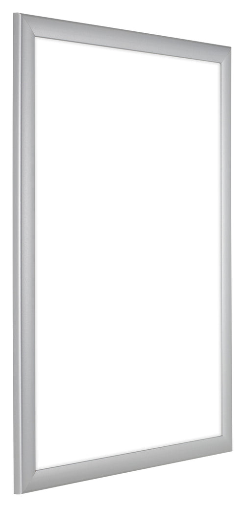 Como MDF Photo Frame 21x30cm Silver Matte Front Oblique | Yourdecoration.co.uk