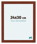 Como MDF Photo Frame 24x30cm Cherry Front Size | Yourdecoration.co.uk