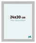 Como MDF Photo Frame 24x30cm White Matte Front Size | Yourdecoration.co.uk