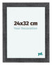 Como MDF Photo Frame 24x32cm Gray Swept Front Size | Yourdecoration.co.uk