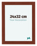 Como MDF Photo Frame 24x32cm Iron Front Size | Yourdecoration.co.uk