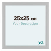 Como MDF Photo Frame 25x25cm White Matte Front Size | Yourdecoration.co.uk