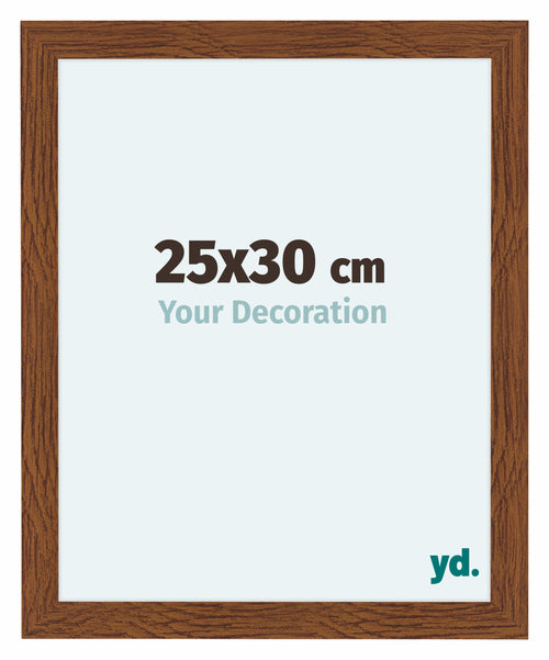 Como MDF Photo Frame 25x30cm Oak Rustic Front Size | Yourdecoration.co.uk