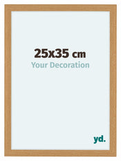 Como MDF Photo Frame 25x35cm Beech Front Size | Yourdecoration.co.uk