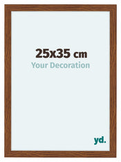 Como MDF Photo Frame 25x35cm Oak Rustic Front Size | Yourdecoration.co.uk