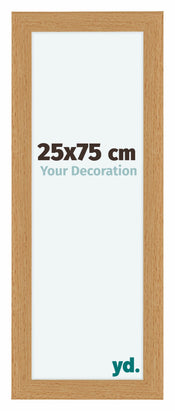 Como MDF Photo Frame 25x75cm Beech Front Size | Yourdecoration.co.uk